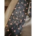 LEONARD PARIS Men's 100% Silk Necktie ITALY Luxury FLORAL Blue/Pink/Gray EUC