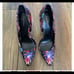 BEBE womens multi color pointed toe pumps