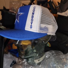 Dallas Cowboys Mesh Snapback Trucker Hat USA 70s 80s n.o.s.