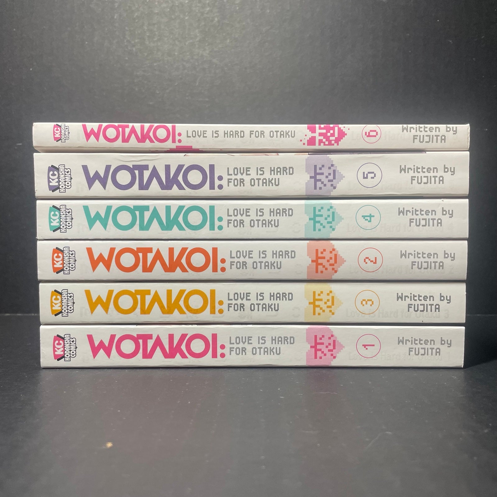 Wotakoi: Love is Hard for an Otaku Volumes 1-6 Brand New English