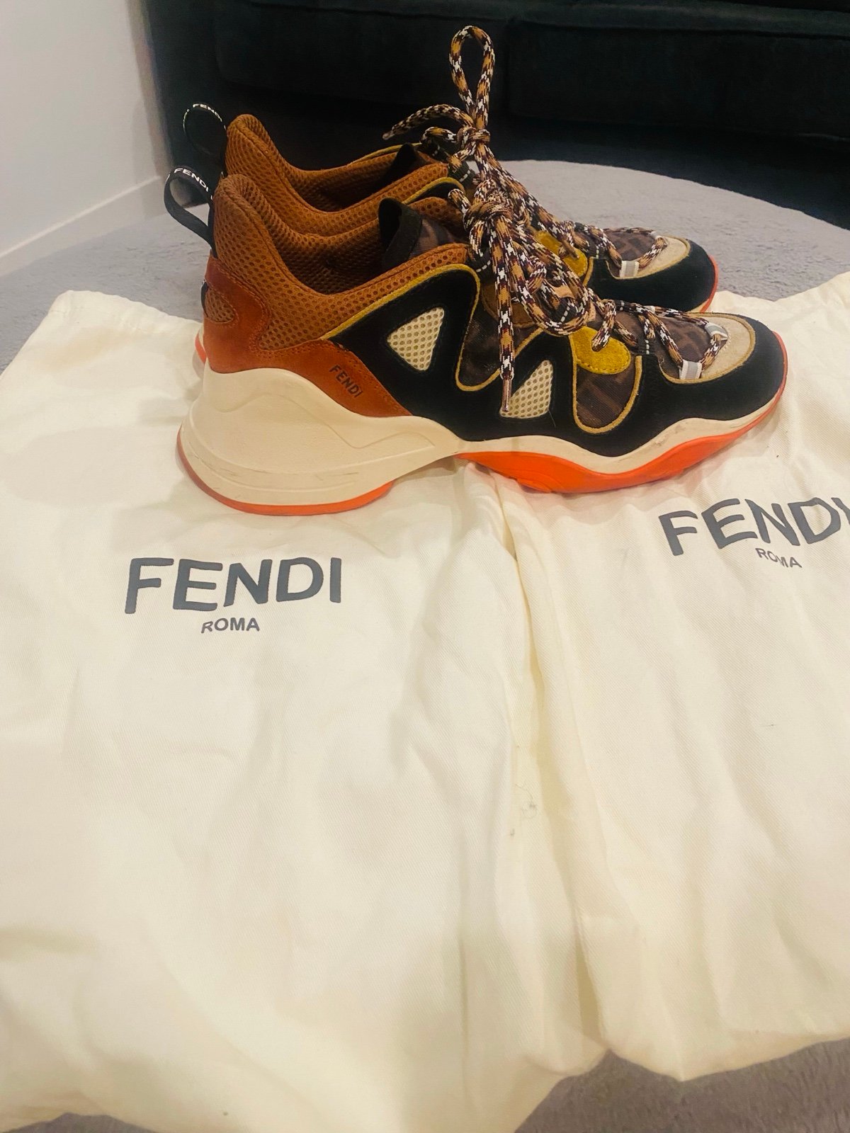 FENDI Platform Sneakers Good Condition