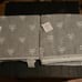 GRAY COQUETTE BOW MATCHING BATH TOWEL SET