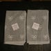 GRAY COQUETTE BOW MATCHING BATH TOWEL SET
