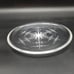Franklin Crystal 1977 Snowflake Plate Christmas Design