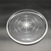 Franklin Crystal 1977 Snowflake Plate Christmas Design