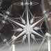 Franklin Crystal 1977 Snowflake Plate Christmas Design
