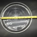 Franklin Crystal 1977 Snowflake Plate Christmas Design