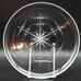 Franklin Crystal 1977 Snowflake Plate Christmas Design