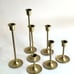 10 Brass Candlesticks