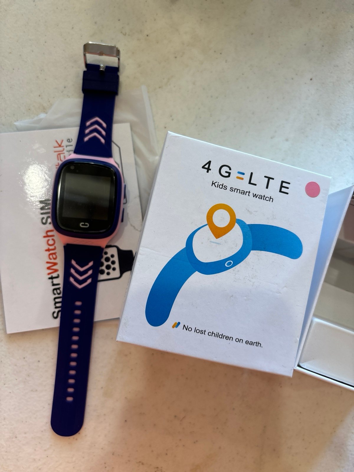 4G LTE kids smart watch