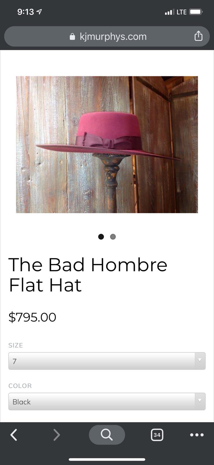 kj murphy beaver top hat