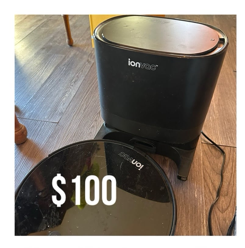 Ion Vac robot vacuum cleaner