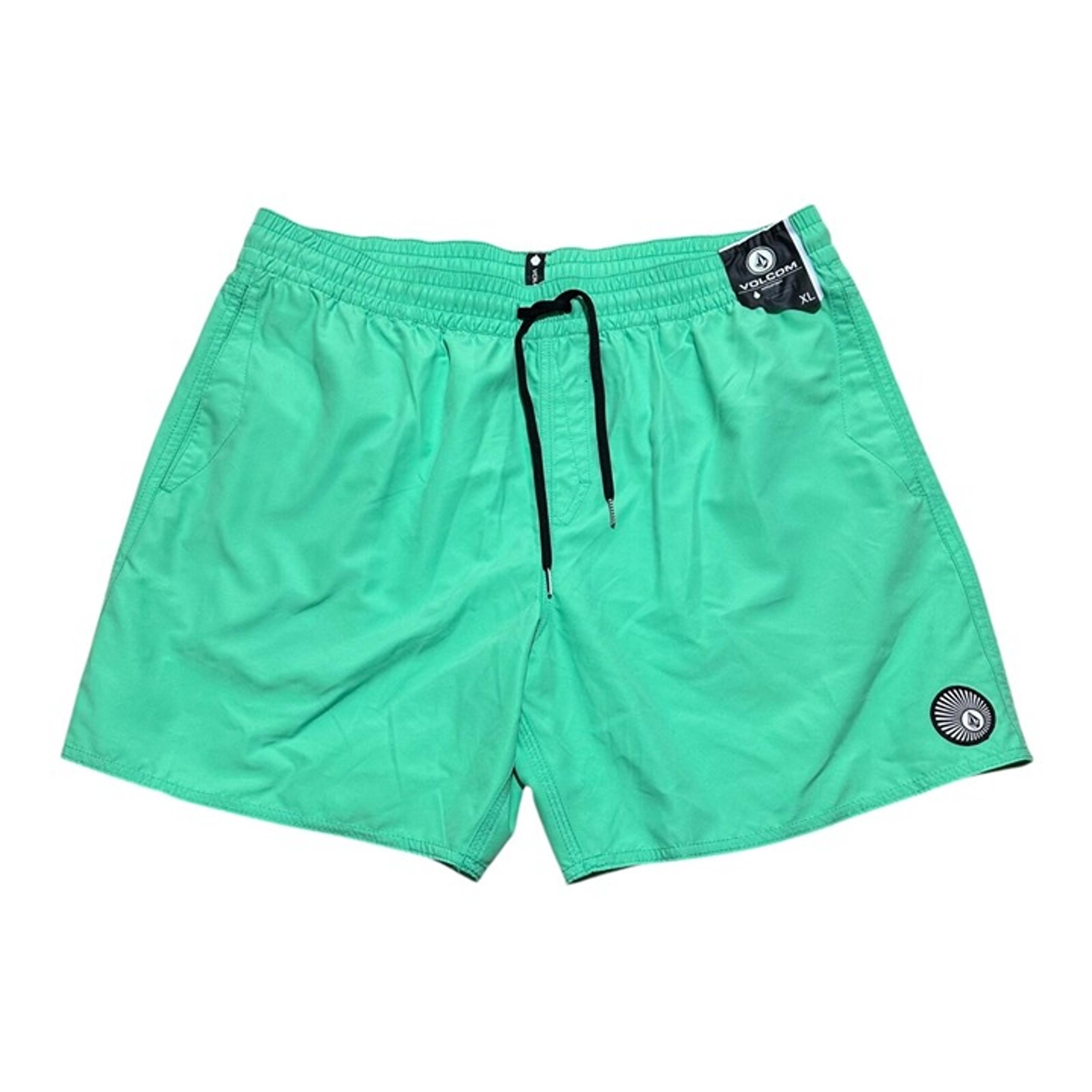 Volcom Mens Size XL Mystic Green Lido Swim Board Short Pockets NWT
