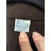 Vintage Carpet Service Polo Shirt Large Double Rib Knit Short Sleeve Roy Brown
