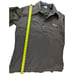 Vintage Carpet Service Polo Shirt Large Double Rib Knit Short Sleeve Roy Brown