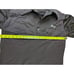 Vintage Carpet Service Polo Shirt Large Double Rib Knit Short Sleeve Roy Brown