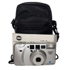 Minolta Zoom 130C Date Tested 38MM Film Camera With Manual & Bag Pre-owned
