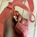 PRADA Medium Geranium PINK Tessuto Nylon FLAT Adjustable Cross Body #7 Authentic