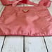 PRADA Medium Geranium PINK Tessuto Nylon FLAT Adjustable Cross Body #7 Authentic