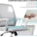 Office Chair, Desk Chair Ergonomic Mesh Office Chair Mesh Grey Computer Chair