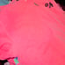 VS PINK neon coral tropical campus jogger pant zip hoodie jacket set