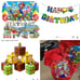 super mario birthday decoration set balloons number 5