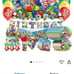 super mario birthday decoration set balloons number 5