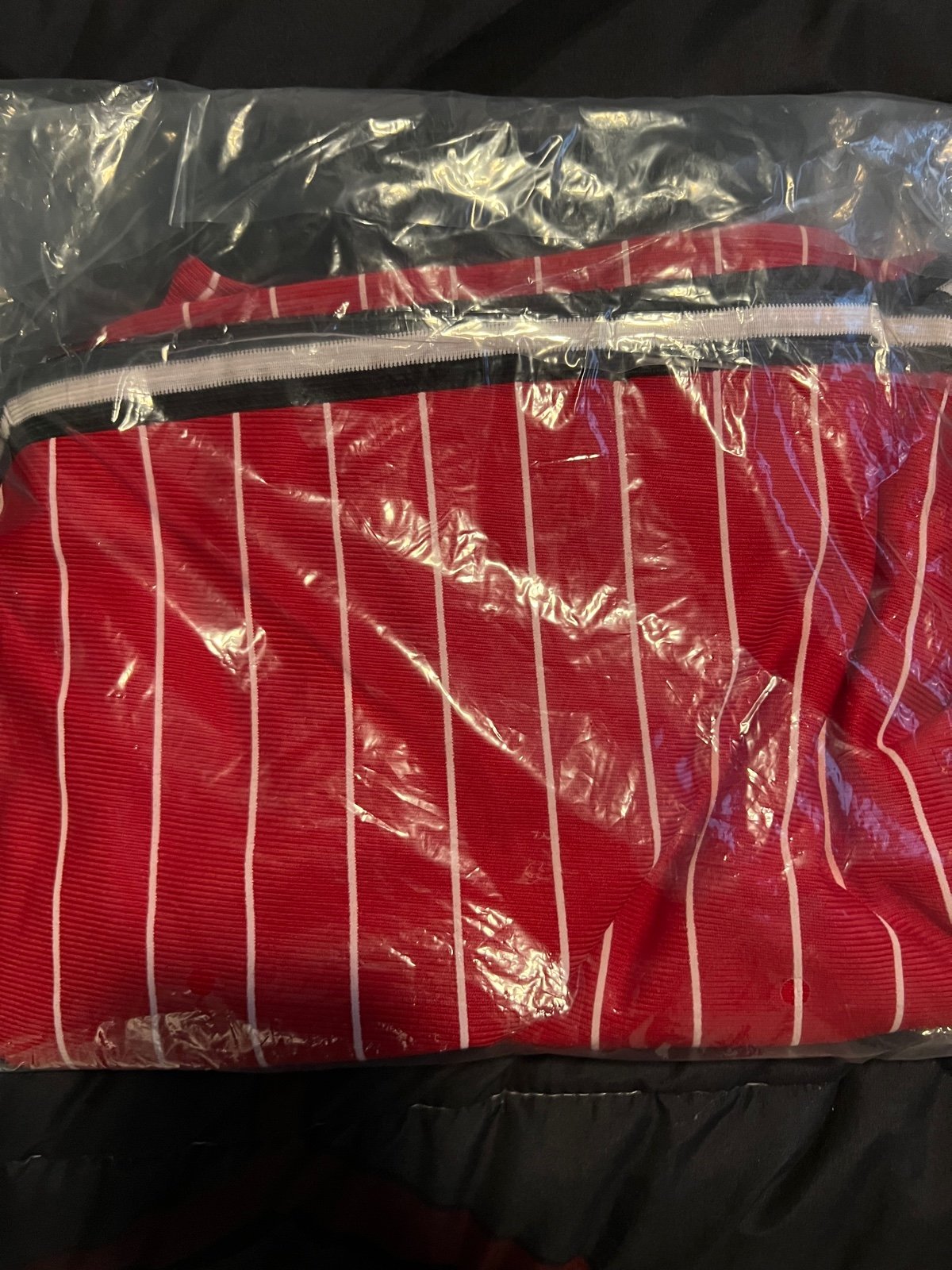 Crenshaw red and white shorts XL