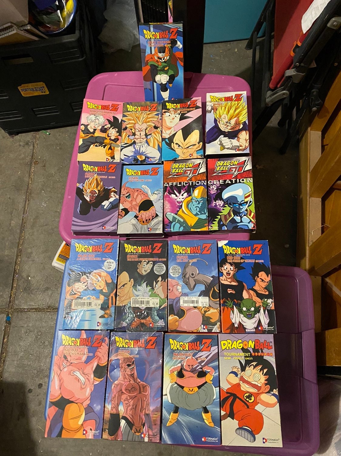 Dragonball(Z) VHS Uncut Tapes