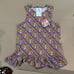 NIP Lisa Frank 10-12Y Posh Peanut Hunter Racerback Ruffle Top