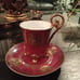 Vintage footed cup and saucer