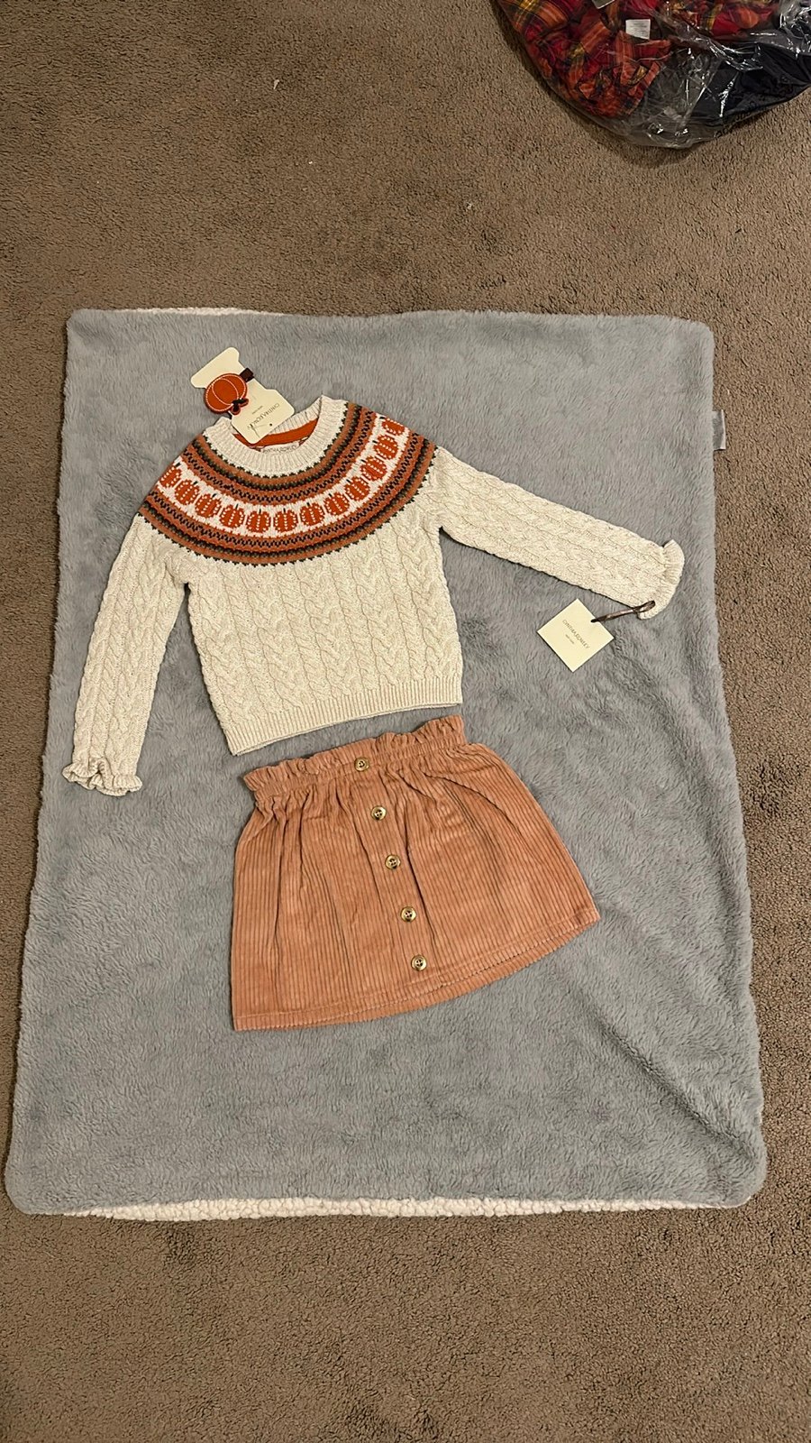 Girls 2-piece fall Clothes Set size 4