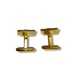Dior Gold Cufflinks and Tie Clip Set (Clip-on)