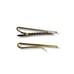 Dior Gold Cufflinks and Tie Clip Set (Clip-on)