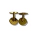Dior Gold Cufflinks and Tie Clip Set (Clip-on)