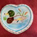 Ceramic Hand Painted Duck Jello Mold And Wall Hanging 8”x9”