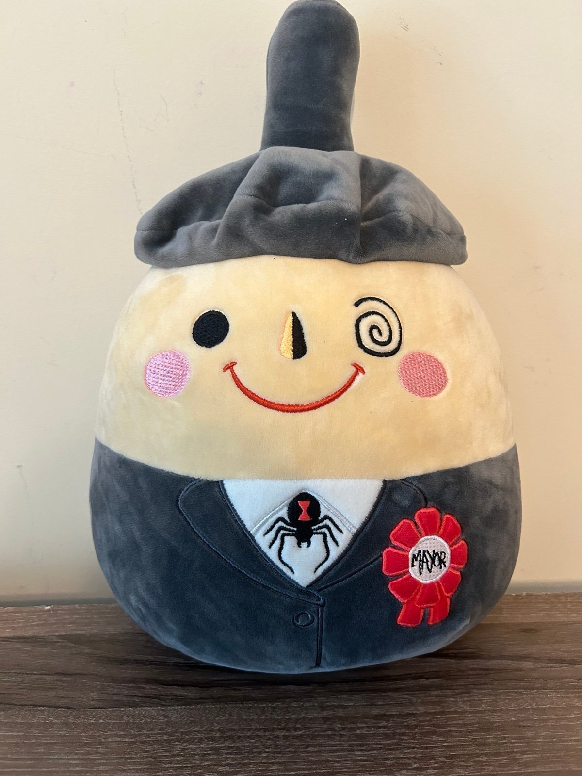 Squishmallow 12” Mayor Nightmare Before Christmas 2 Faced Halloween Plush Disney