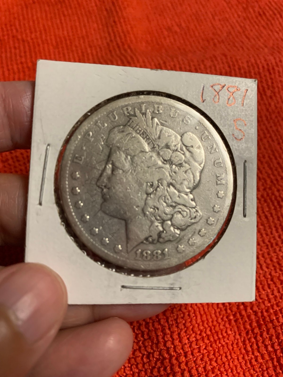 1881-S Morgan Silver Dollar