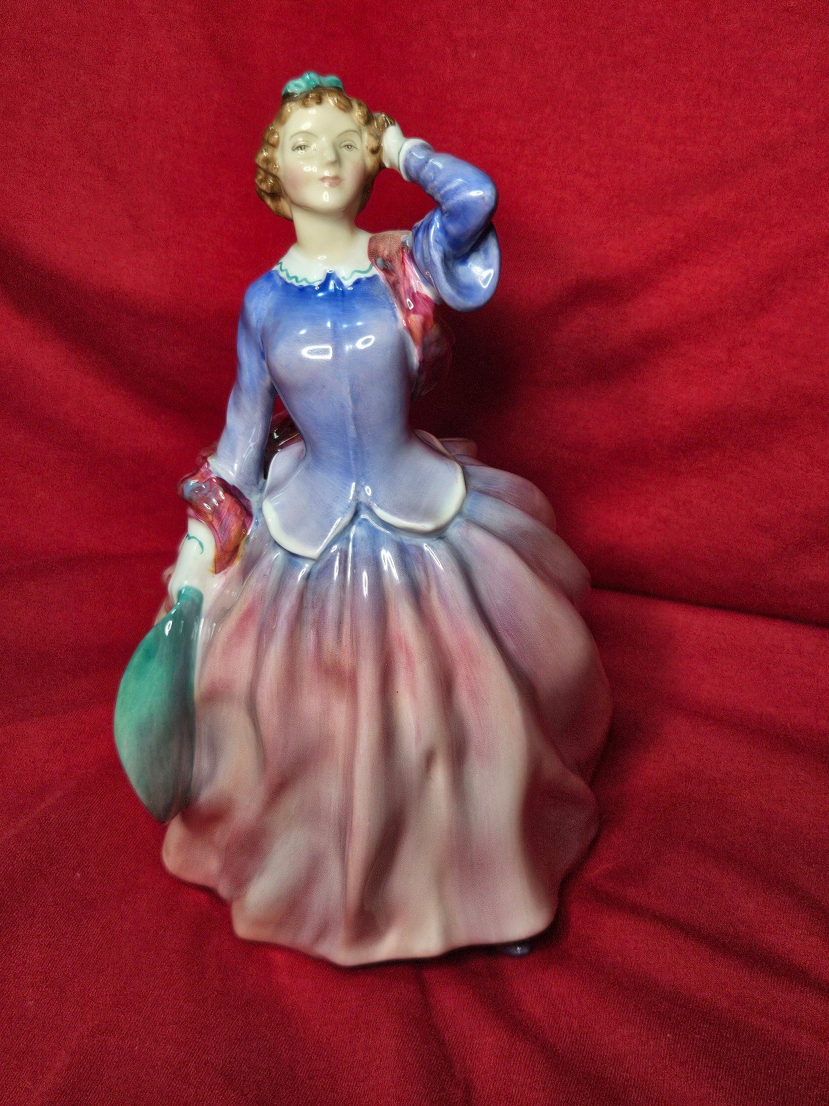 Vintage 1948 Royal Doulton “Blithe Morning” Bone China H/P Figurine HN2021