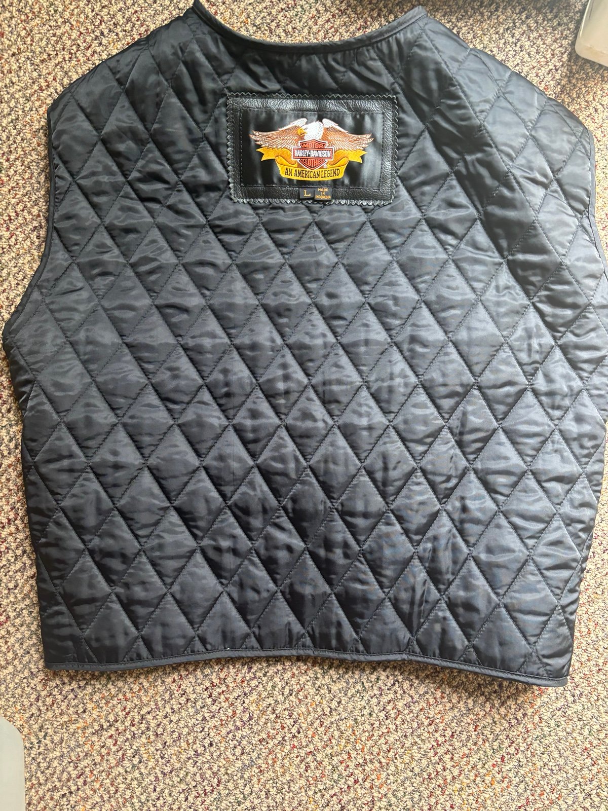 Harley Davidson Full Zip Vest