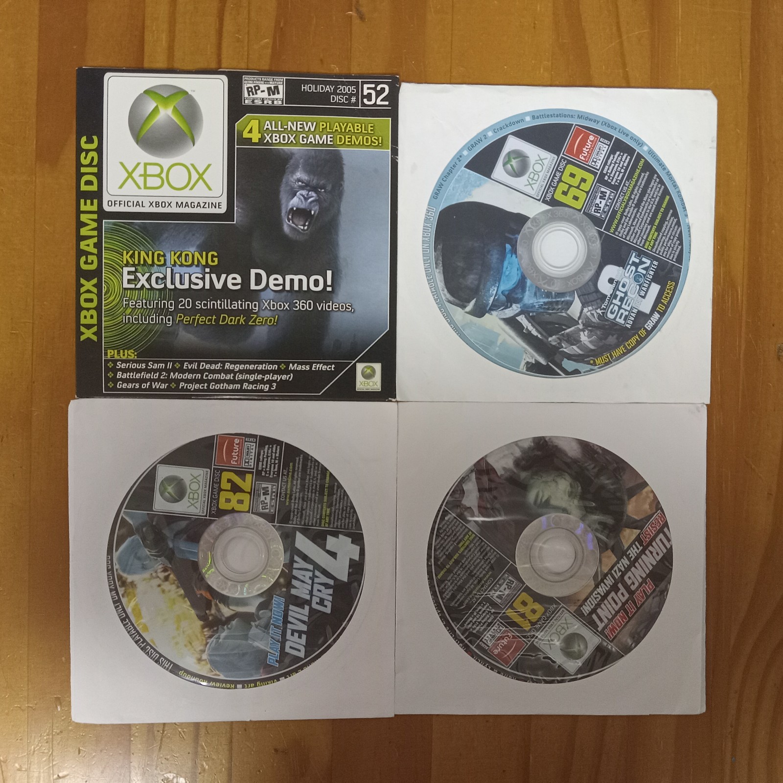 12 Xbox & Xbox 360 Demo Disks all working in great condition!!!