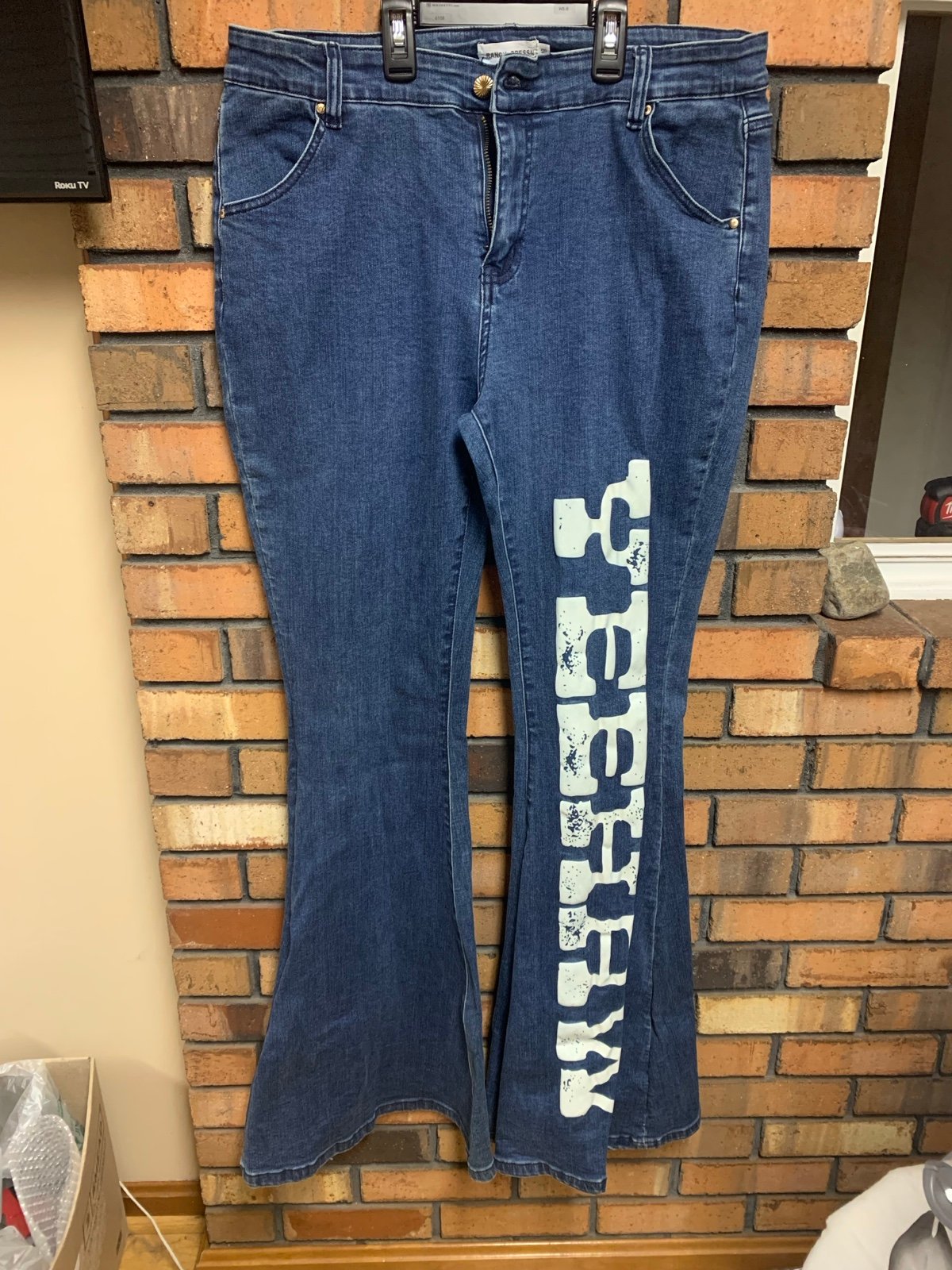 Ranch Dress’n Super Flare Bell Bottom Yeehaw Denim Jeans