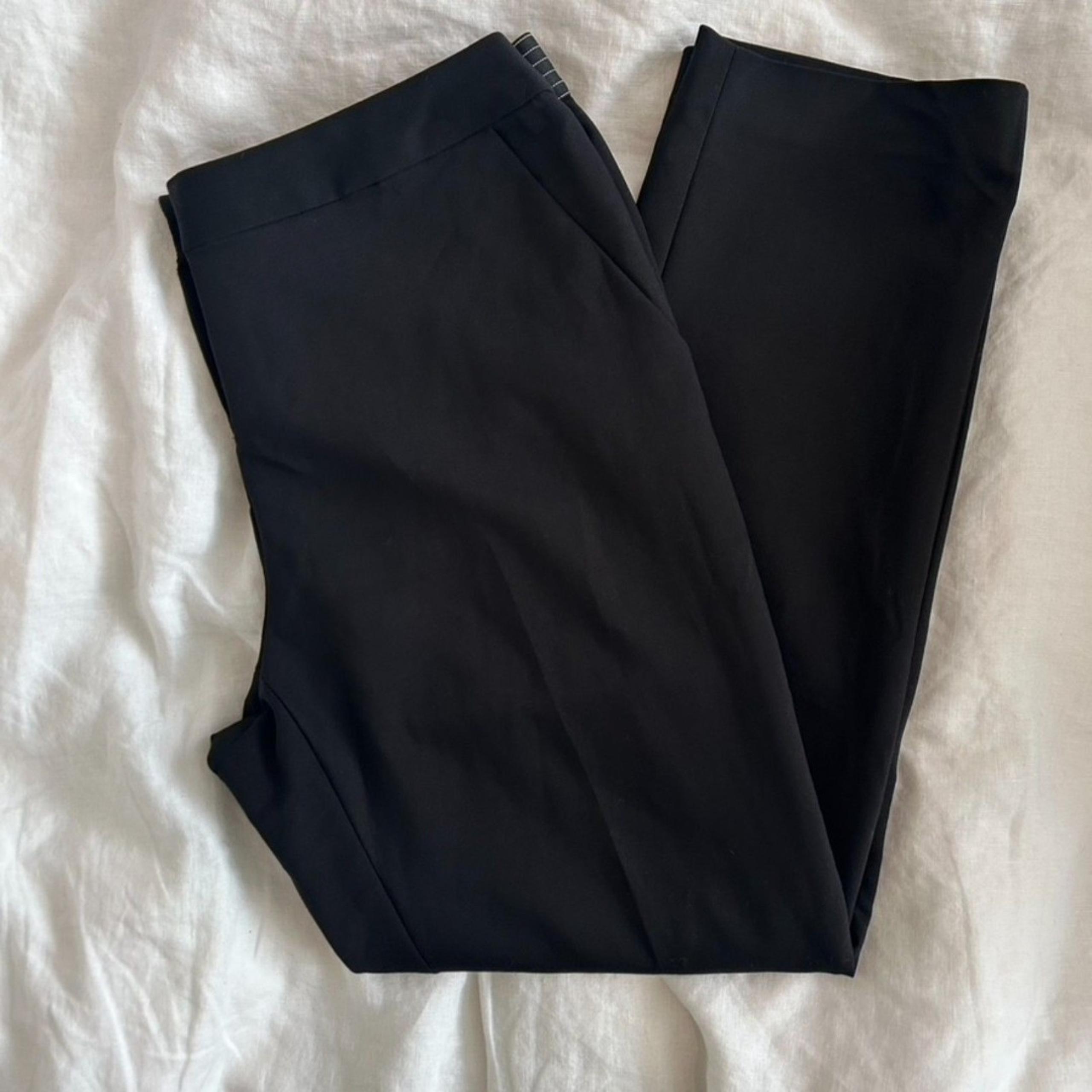 Amanda + Chelsea Black Dress Pants Elastic Waist