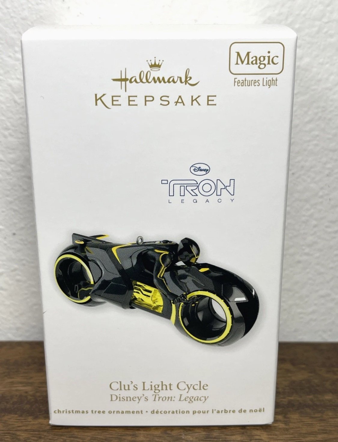 Hallmark Keepsake Ornament 2011 Clu's Light Cycle Disney's Tron Legacy Magic