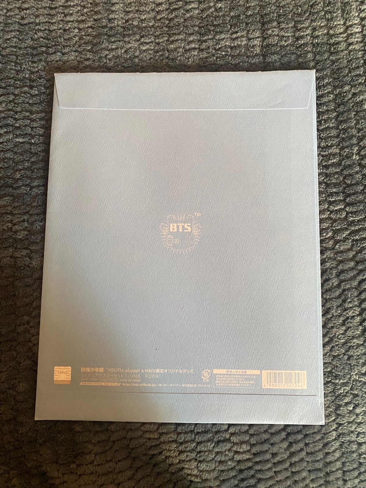 Bts Jungkook Youth Japan mini clear poster set