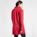 Athleta Women’s Cozy Karma Asymmetrical Sweatshirt Dress Red XL Tall