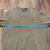 Polo Ralph Lauren Mens Carmel Brown V Neck Sweater Pima Cotton Size Medium