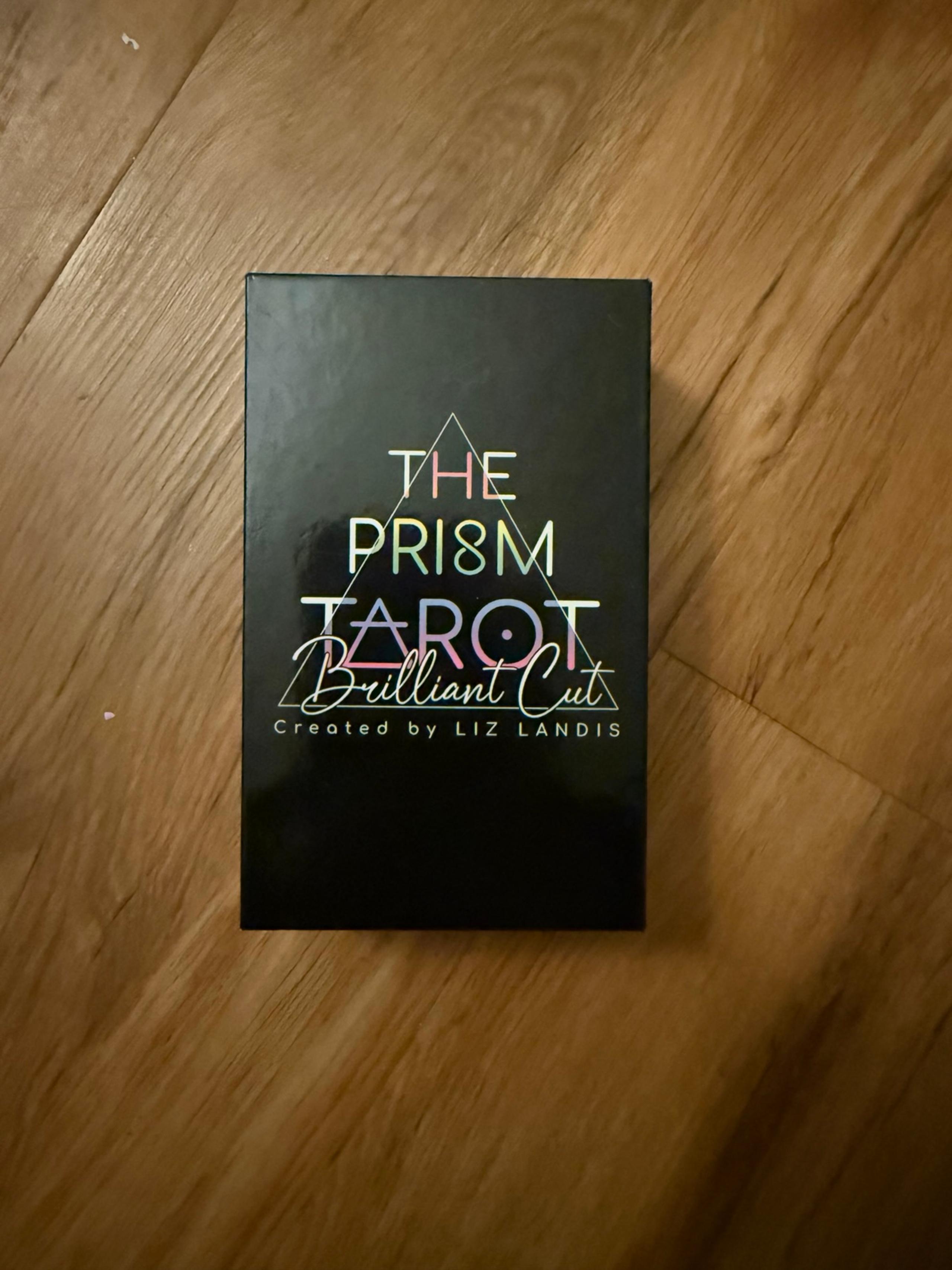 The Prism Tarot –Brilliant Cut Edition by Liz Landis –80 Cards & Guidebook-NEW