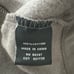 BCBGMAXAZRIA Y2K Gray Long Hooded Sweatshirt Full Zip Bedazzled Faux Fur XL