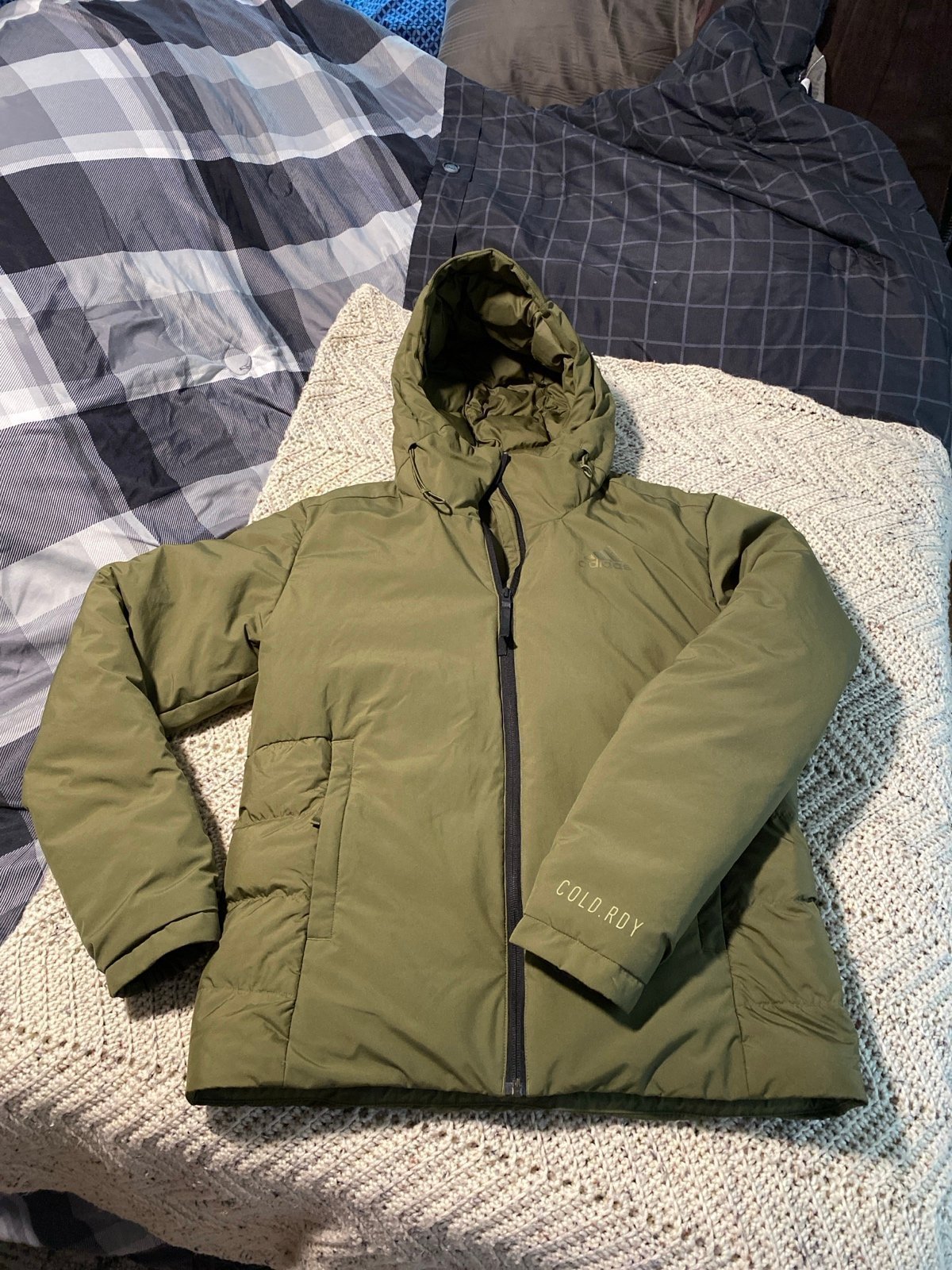 Adidas Prime Green Puffer Coat